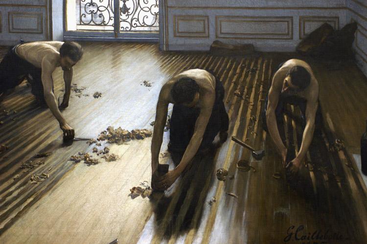 Gustave Caillebotte The Floor Scrapers (nn020 Norge oil painting art